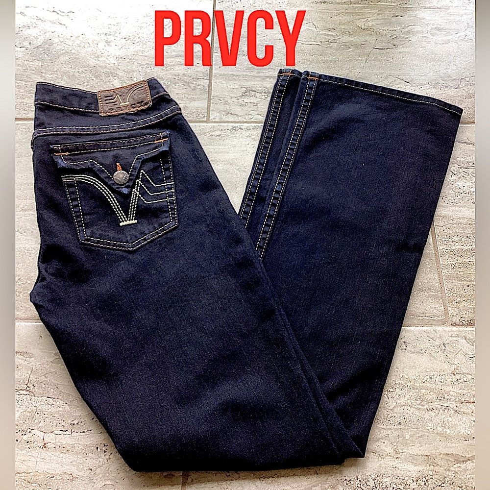 PRVCY Dark Wash Jeans. B12